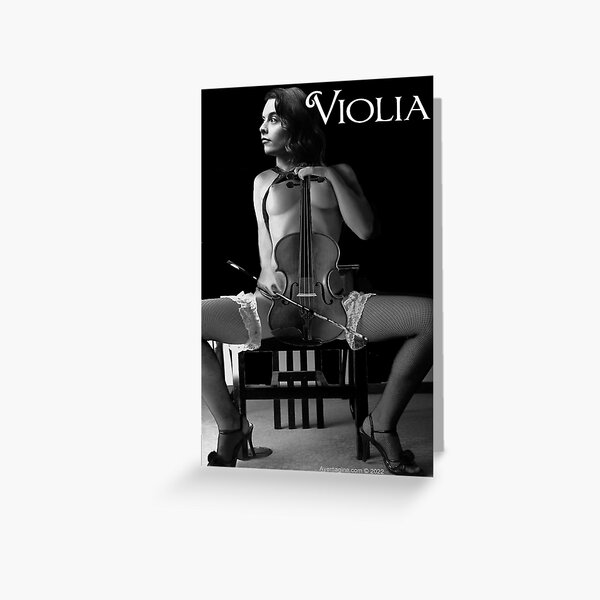 Violia Greeting Card