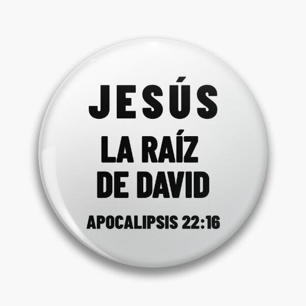 Item preview, Revelation 22:16 Jesus Root of David Spanish Bible Verse designed and sold by NombresDeJesus.