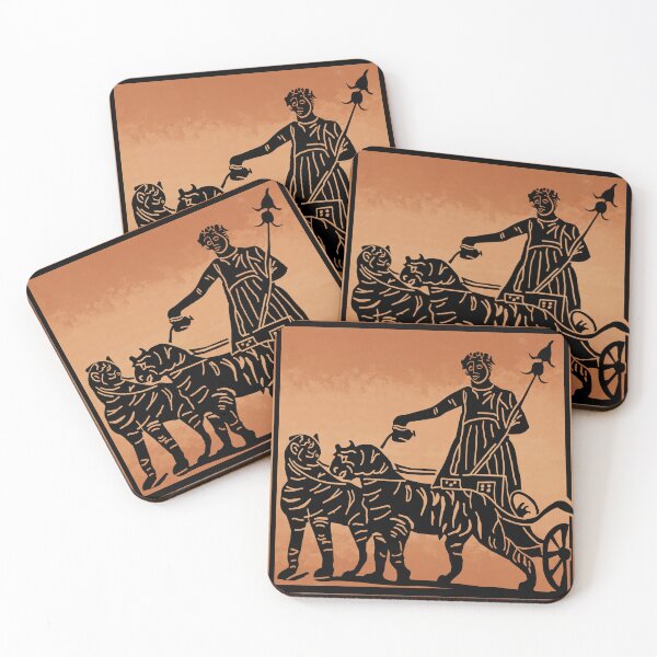 Item preview, Dionysos on his tigers cart designed and sold by frederic Lecut.