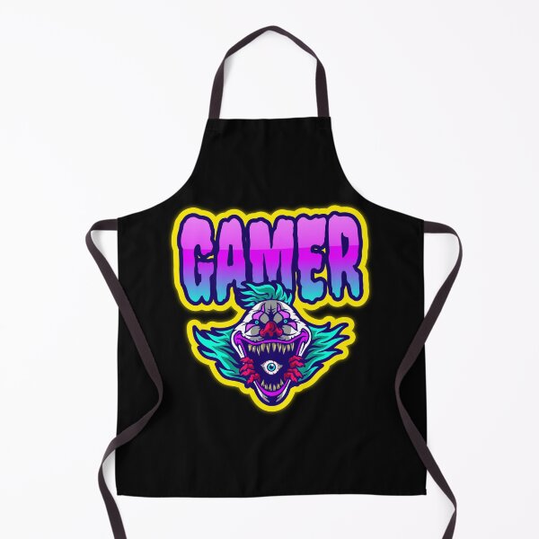 Item preview, Gamer with Scary Abnormal Clown designed and sold by PRIVARSHU.