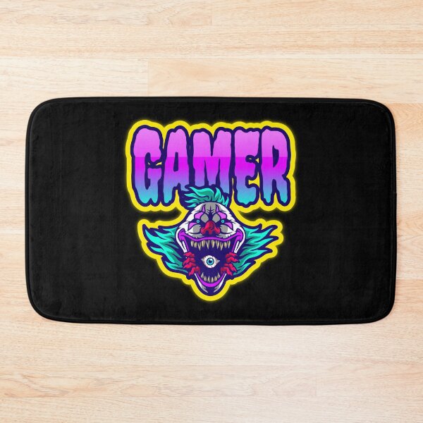 Item preview, Gamer with Scary Abnormal Clown designed and sold by PRIVARSHU.