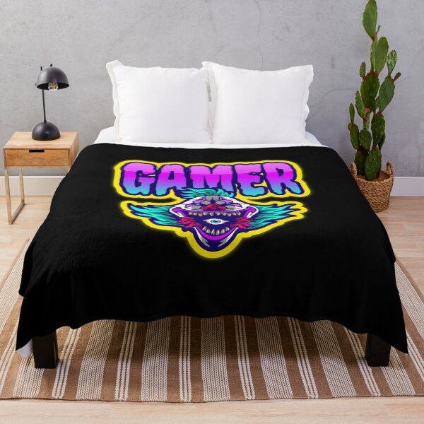 Item preview, Gamer with Scary Abnormal Clown designed and sold by PRIVARSHU.