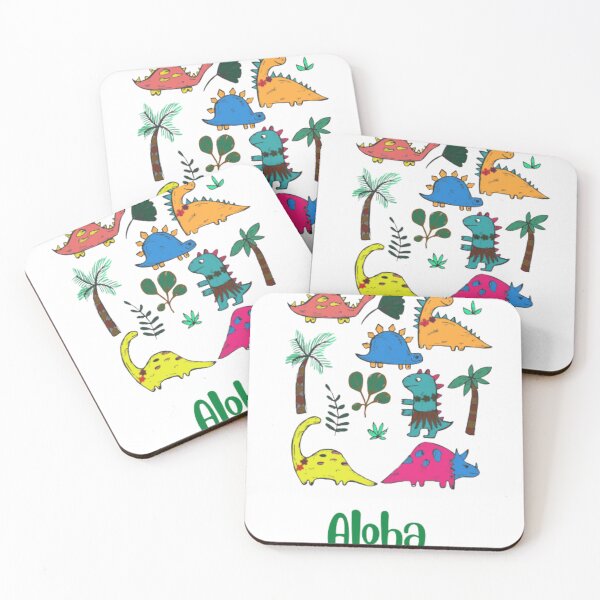 Item preview, aloha dinosaurs  designed and sold by nadeesha55.