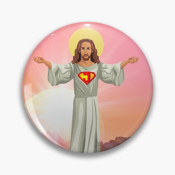 Item preview, Jesus is Super man, The Son has Risen, Image designed and sold by NovawayDirect.