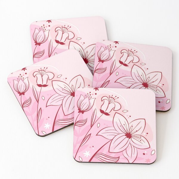 Item preview, Salmon Floral Art  designed and sold by Tshirtstory.