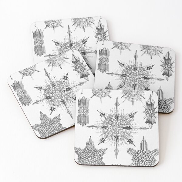 Item preview, Ernst Haeckel Coral Skeleton Forms of Nature Acanthophracta designed and sold by cutesy.