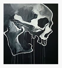 Skull Jammer Photographic Print