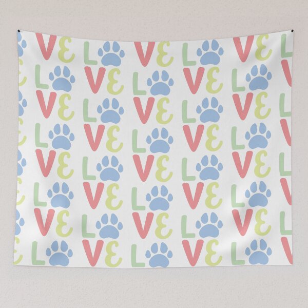 Artikelvorschau, Love paws entworfen und verkauft von TopBaseline.