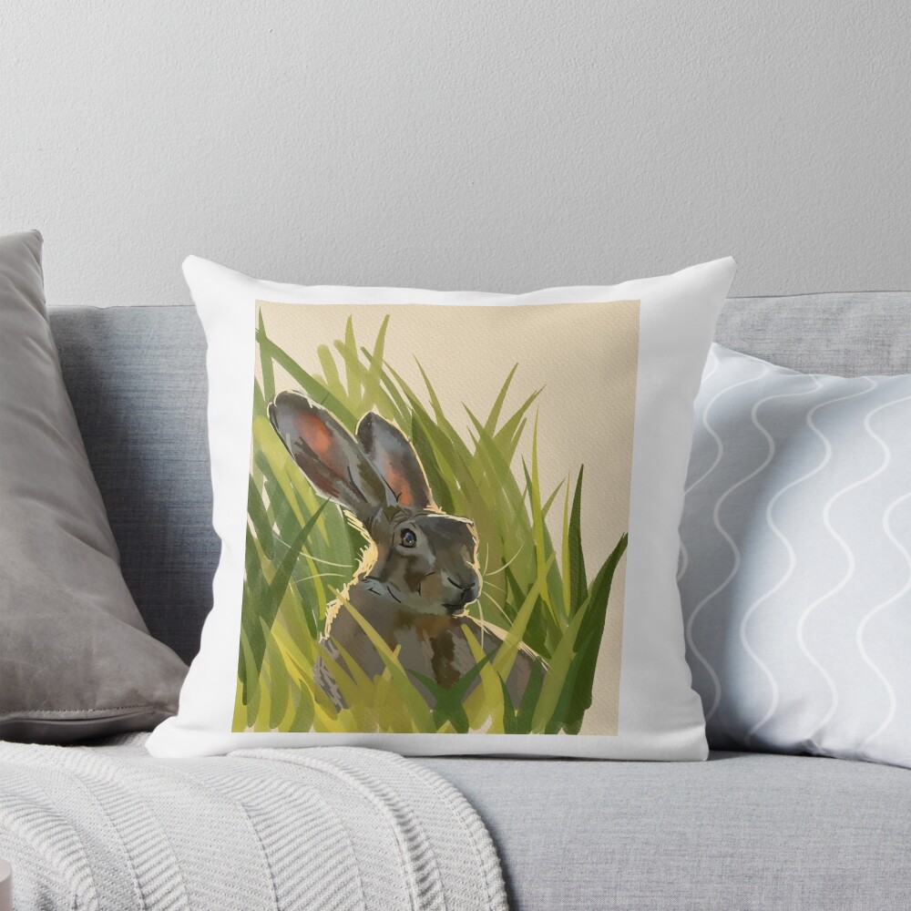 Item preview, Throw Pillow designed and sold by JackrabbitArts.