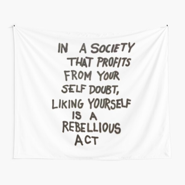 Society Statement Tapestry