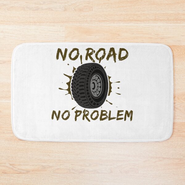 Item preview, No Roads No Problem Shirt, 4 Wheel Driving Shirt, Rock Crawling, Off Road Driving, Offroading Tee, Mudding Shirt, Truck, 4WD T Shirt designed and sold by CatchUriDesigns.