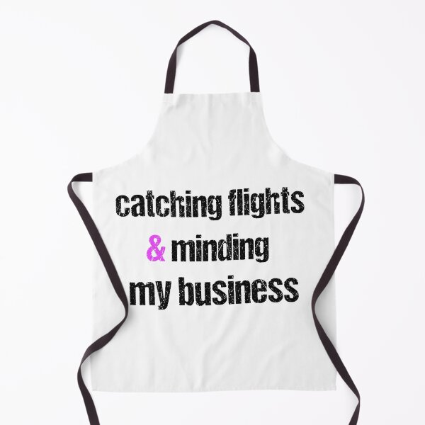 Item preview,  Womens catching flights and minding my business T-shirt for girls designed and sold by Luxe-Art.