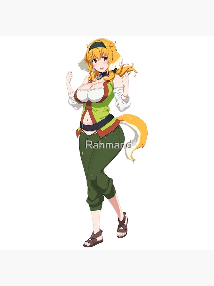 Roxanne Harem In The Labyrinth Póster «Roxanne Isekai Meikyuu» de Rahmand | Redbubble