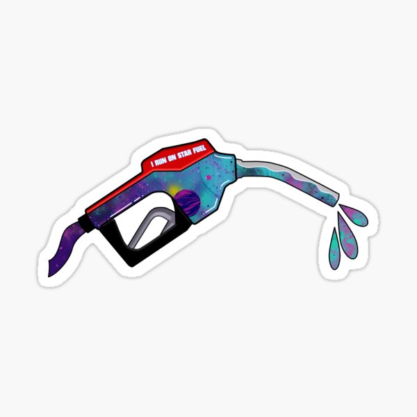 "Star Fuel Gas Pump" Sticker for Sale by ryogm Redbubble