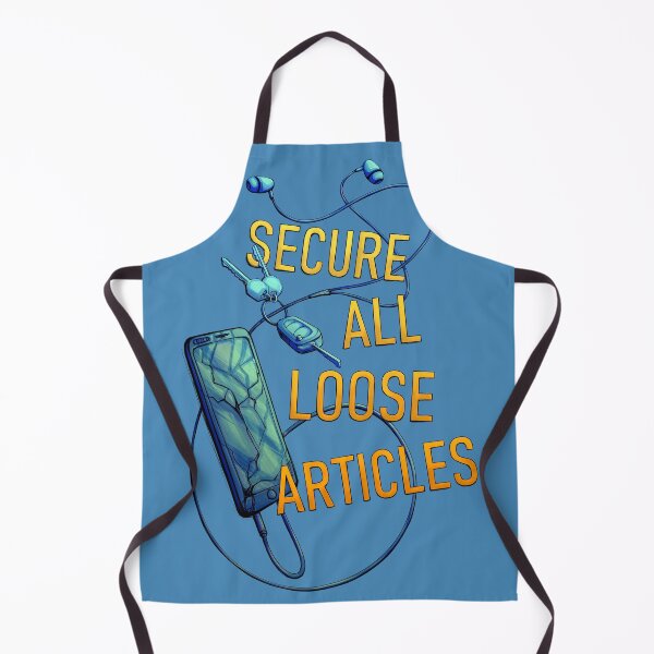 Item preview, Secure All Loose Articles - Blue and Yellow designed and sold by Cabled Creature.