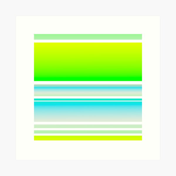 Item preview, Blue and lime green striped | baby blue color lime green stripes designed and sold by lausn.