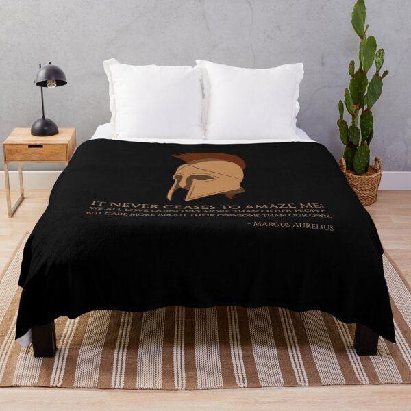 Item preview, Stoicism - It never ceases to amaze me we all love ourselves more than other people, but care more about their opinions than our own. - Marcus Aurelius Quote designed and sold by Styrman.