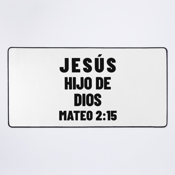 Item preview, Matthew 2:15 Jesus Son of God Spanish Bible Verse designed and sold by NombresDeJesus.