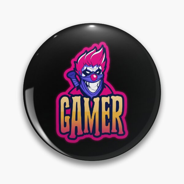 Item preview, Gamer with Evil Buffoon Clown designed and sold by PRIVARSHU.