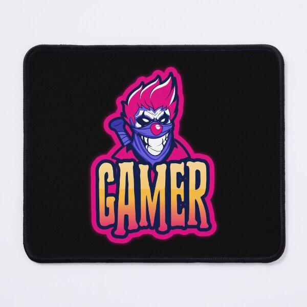 Item preview, Gamer with Evil Buffoon Clown designed and sold by PRIVARSHU.