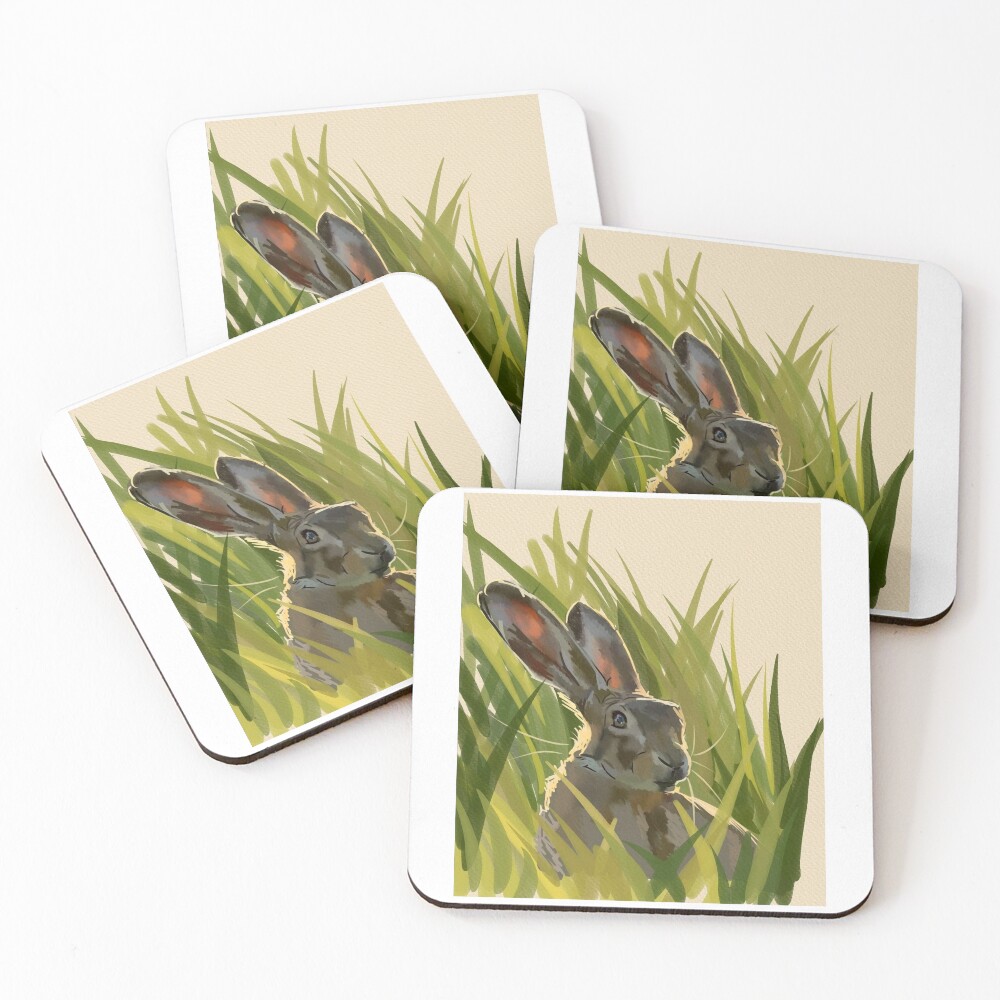 Item preview, Coasters (Set of 4) designed and sold by JackrabbitArts.