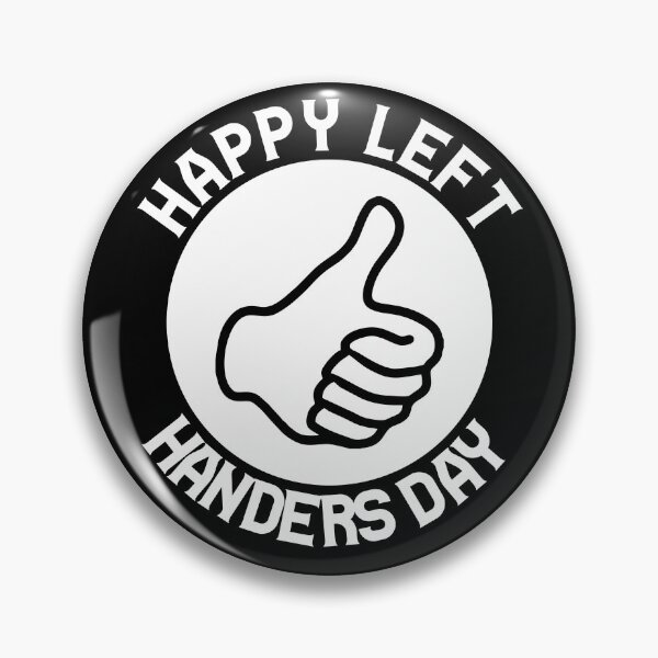 Item preview, Happy left handers day designed and sold by pnkpopcorn.