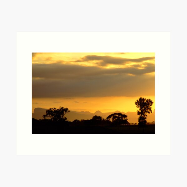 Item preview, Sunrise In The Warrumbungles Mountains designed and sold by pedroski.