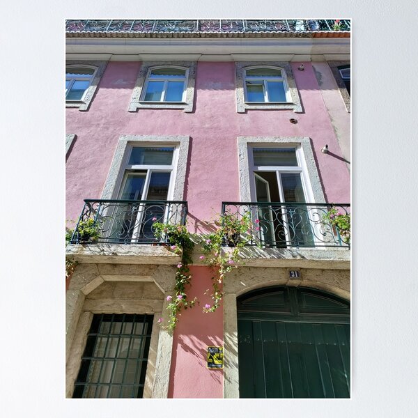 Item preview, A Pink Portuguese Home designed and sold by DeliveryGeorge.