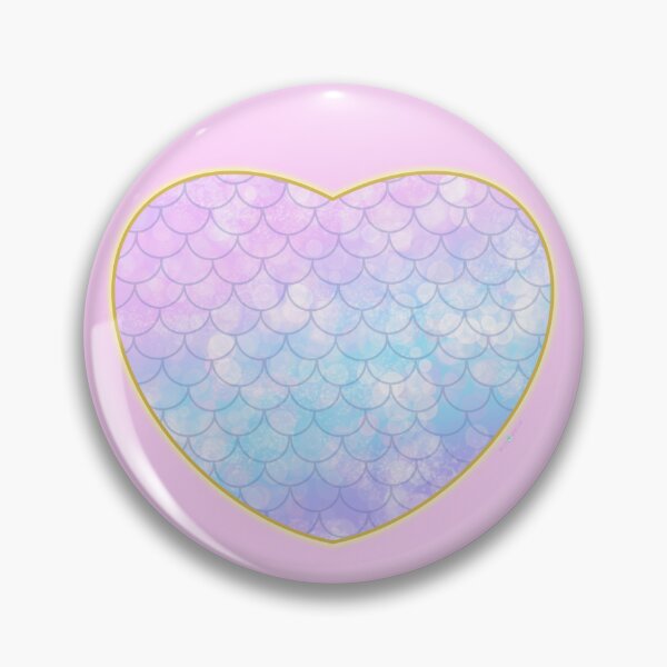 Mermaid Heart is Magic! Pin