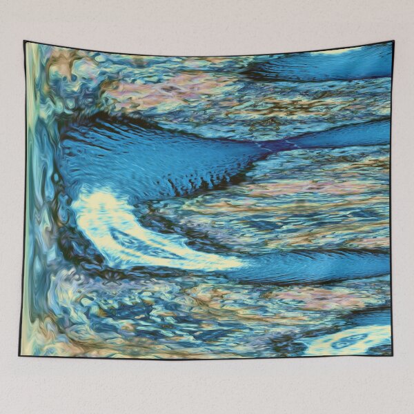 Item preview, ABSTRACT PAINTING OF AUSTRALIAN WATERFALLS. designed and sold by Ralek.