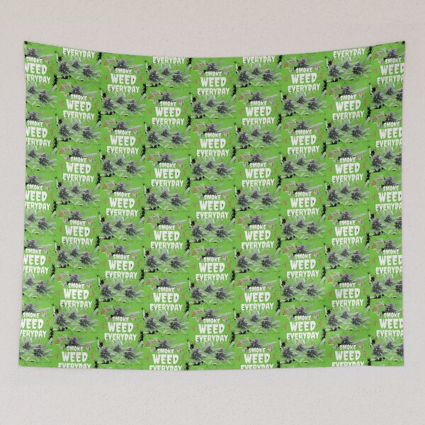 Item preview, Smoke Weed Every Day Marijuana Lovers Pot Leaf 420 Kush Funny designed and sold by BestDesignbySof.
