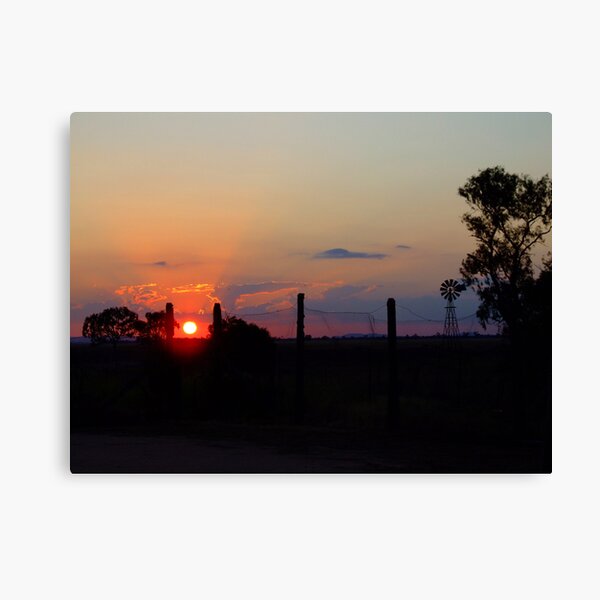 Item preview, Wilber Farmhouse - Sunrise over the Warrumbungles designed and sold by pedroski.