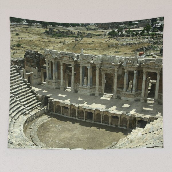 Item preview, The Roman Theatre Ancient City Of Hierapolis Photograph designed and sold by taiche.