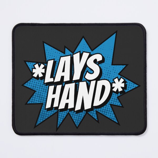 Item preview, *Lays Hand* designed and sold by LaughsAndVerses.