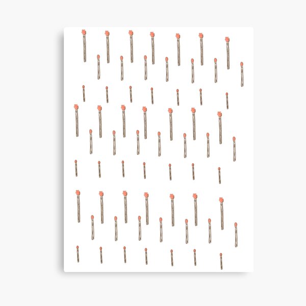 matches pattern Canvas Print