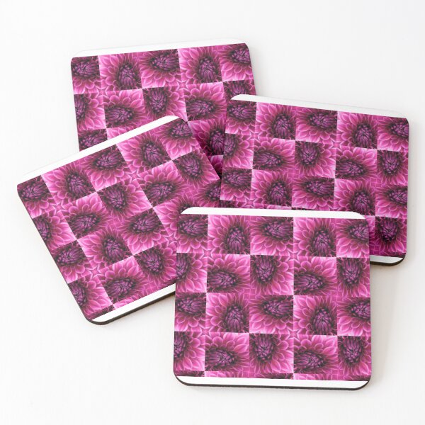 Item preview, Pink Flower Head Dahlia Pattern designed and sold by India2022.