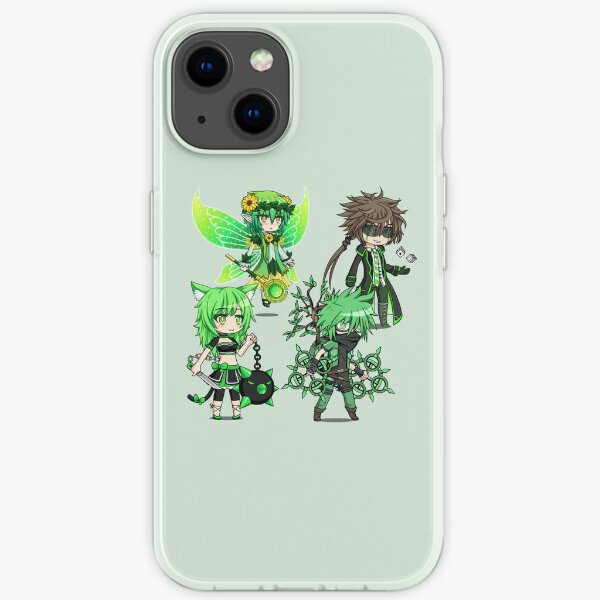  Gacha Green iPhone Soft Case