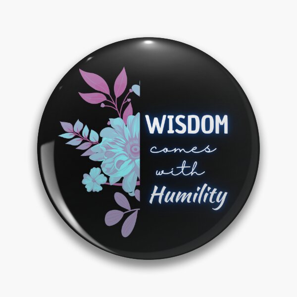 Item preview, Wisdom comes with Humility. Christian Faith Design designed and sold by GEM STYLE.