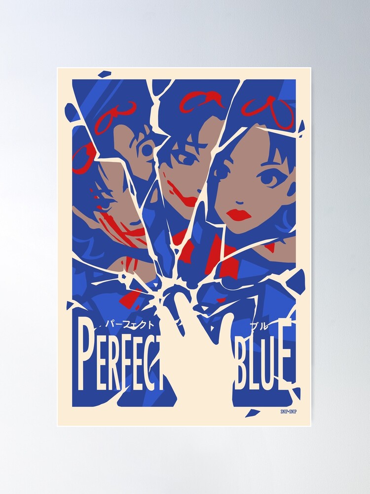 perfect blue poster Poster for Sale by dentthomas
