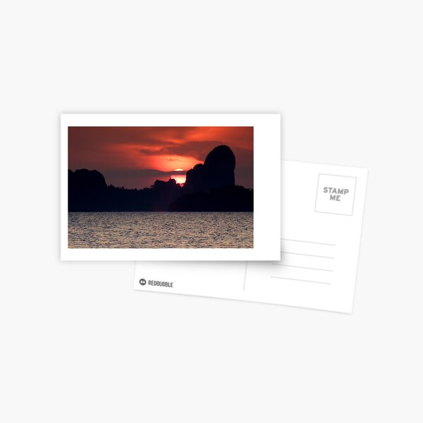 AoNang Sunset Postcard