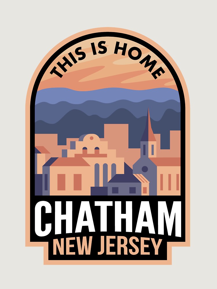 Thumbnail 6 von 6, Premium Oversized Pullover, Downtown Chatham New Jersey This is Home designt und verkauft von HalpinDesign.