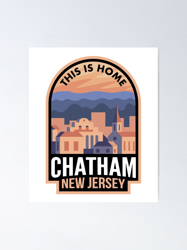 Thumbnail 1 von 3, Poster, Downtown Chatham New Jersey This is Home designt und verkauft von HalpinDesign.