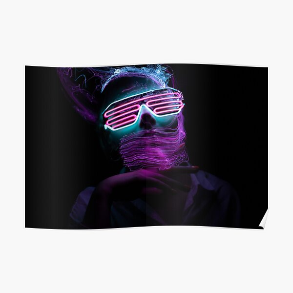 Woman Face Poster