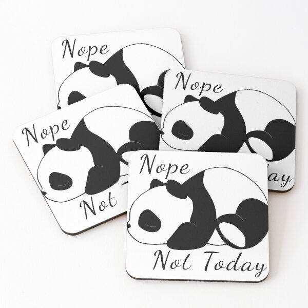 Item preview, Nope Not Today | National Panda Day designed and sold by Mruga.