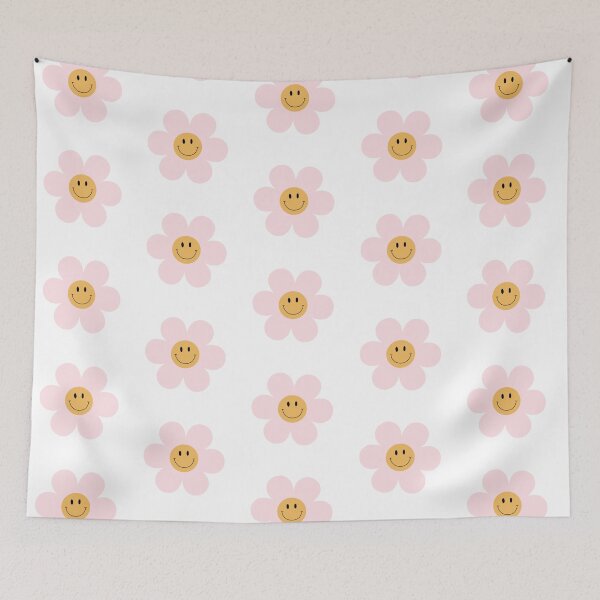 Item preview, Pink Flower Smiley  designed and sold by Beebie888.