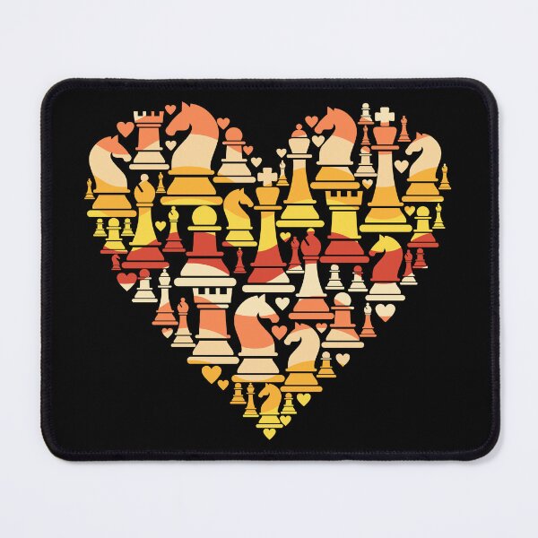 Item preview, Colorful Chess Heart designed and sold by edwardecho.