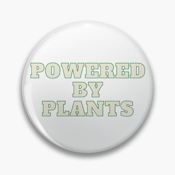 Item preview, Powered by plants designed and sold by shyflamingo.