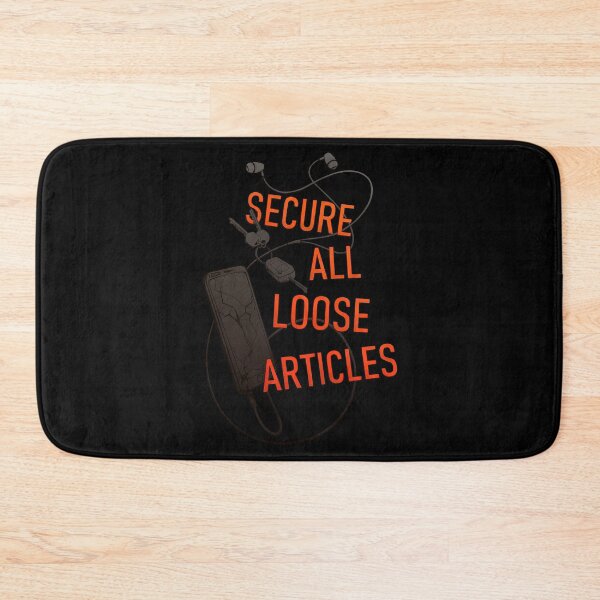 Item preview, Secure All Loose Articles - Grungy Orange & Red designed and sold by Cabled Creature.