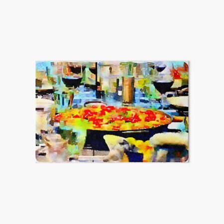 Paella Art Board Print