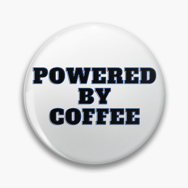 Item preview, Powered by coffee designed and sold by shyflamingo.